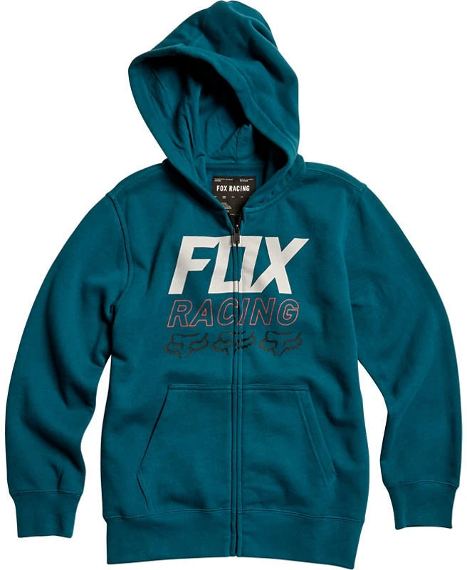 Fox Racing Youth Overdrive Zip Hoodie 5 Fox Racing Youth Overdrive Zip Hoodie - Image 3