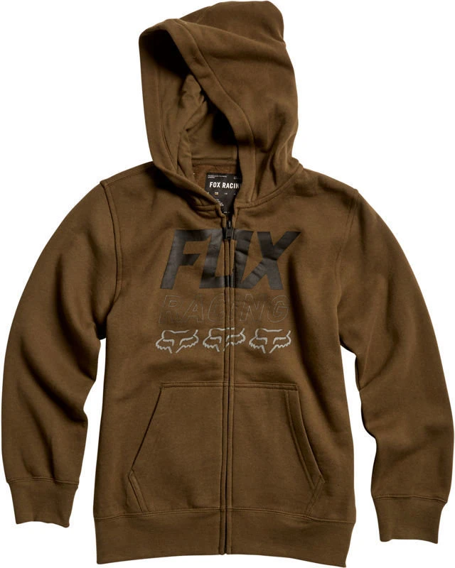 Fox Racing Youth Overdrive Zip Hoodie 6 Fox Racing Youth Overdrive Zip Hoodie - Image 4