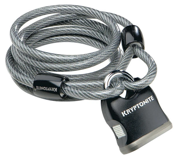Kryptonite Kryptoflex 818 Cable And Key Padlock