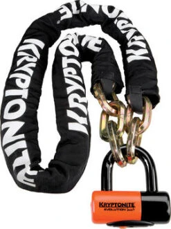 Kryptonite New York Chain (w/Evolution Series 4 Disc Lock) (5.5 Feet)
