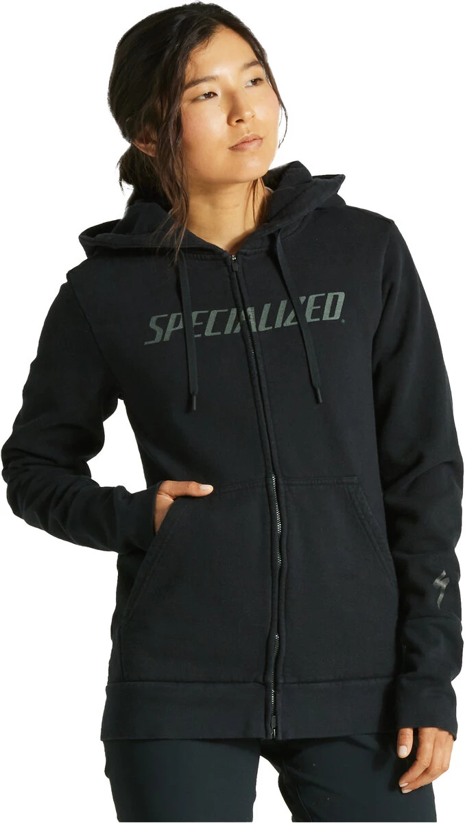 Specialized Women's Legacy Wordmark Zip-Up Hoodie 3 Specialized Women's Legacy Wordmark Zip-Up Hoodie